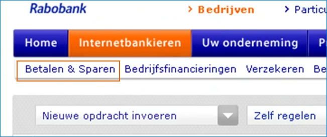 De Rabobank Bankkoppeling